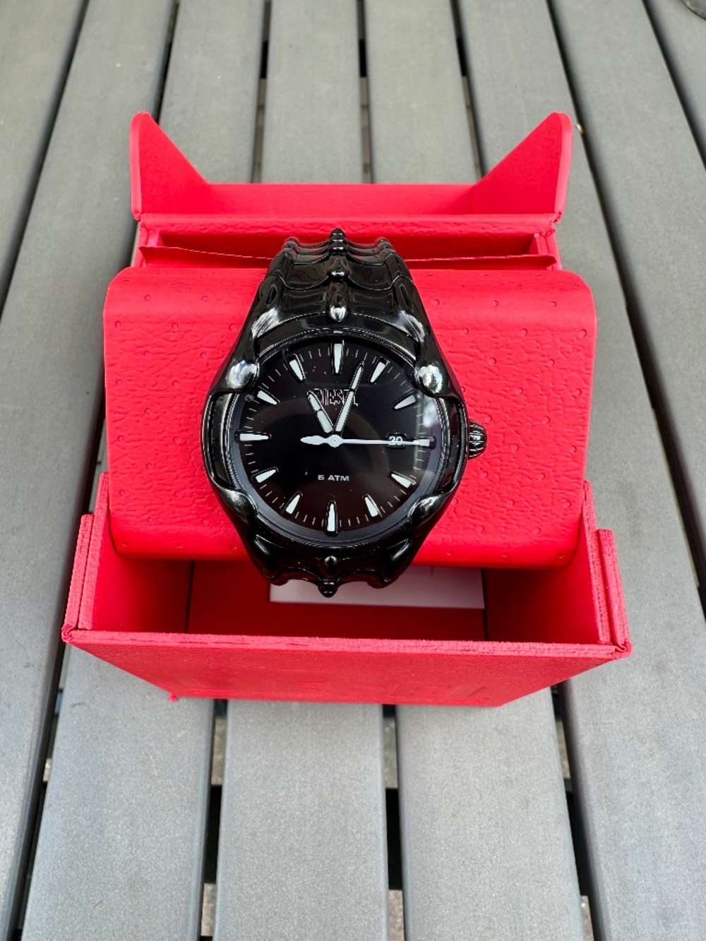Diesel DZ2187 Black Stainless Steel Watch – Pristine Condition Full Set